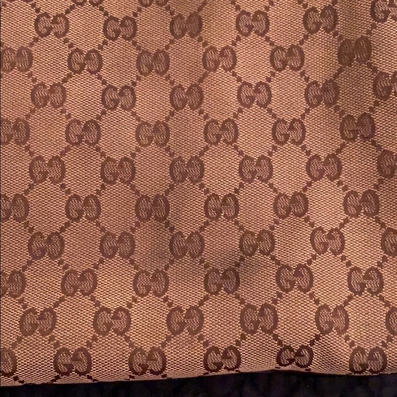 Authentic Gucci GG Monogram Brit Canvas Hobo Bag - Picture 10 of 12